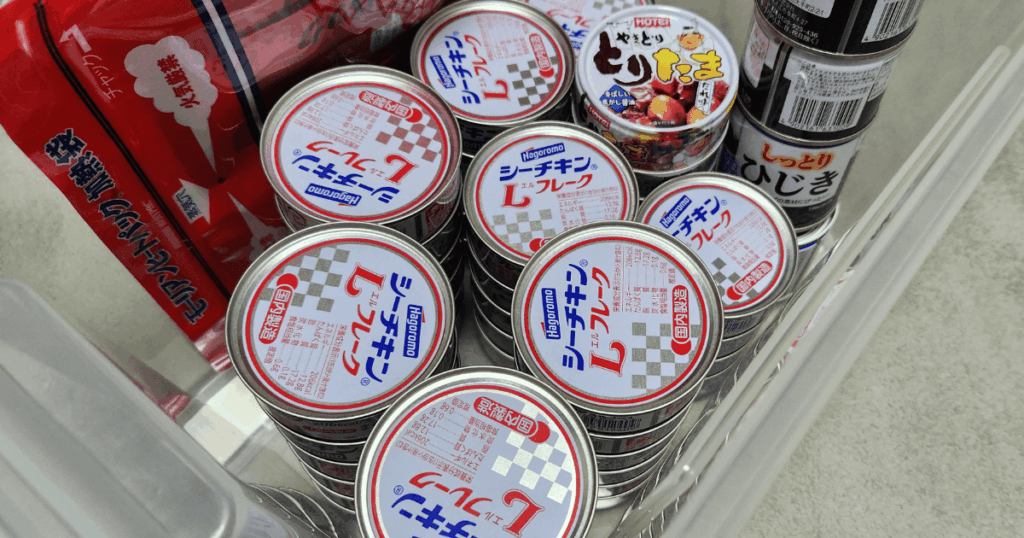 はごろもフーズシーチキンのストック